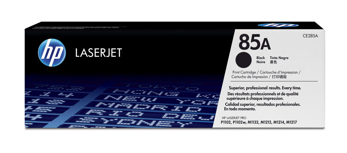 HP 85A Black Original LaserJet Toner Cartridge