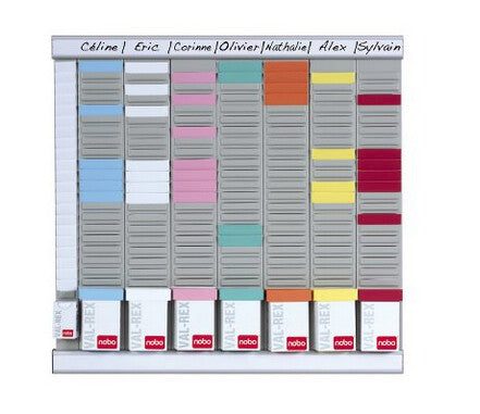 Nobo T-Card Office Planner Kit 24 Slot