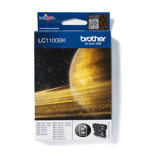 Brother LC1100BK ink cartridge 1 pc(s) Original Black