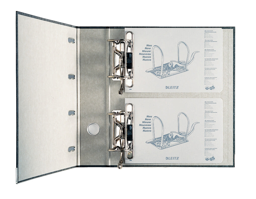 Leitz Double Mechanism Lever Arch File Classic Marbled
