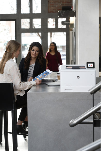 HP LaserJet Pro M454dw Wireless Color Printer, Duplex