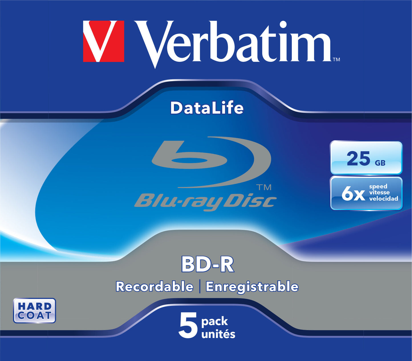 Verbatim DataLife 6x BD-R 25 GB 5 pc(s)