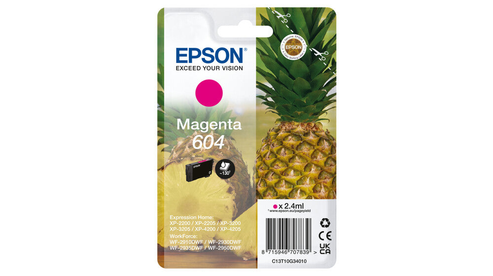 Epson 604 ink cartridge 1 pc(s) Compatible Standard Yield Magenta