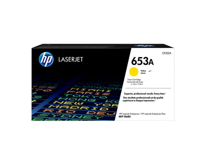 HP 653A Yellow Original LaserJet Toner Cartridge