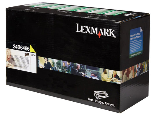 Lexmark 24B6466 toner cartridge 1 pc(s) Original Yellow