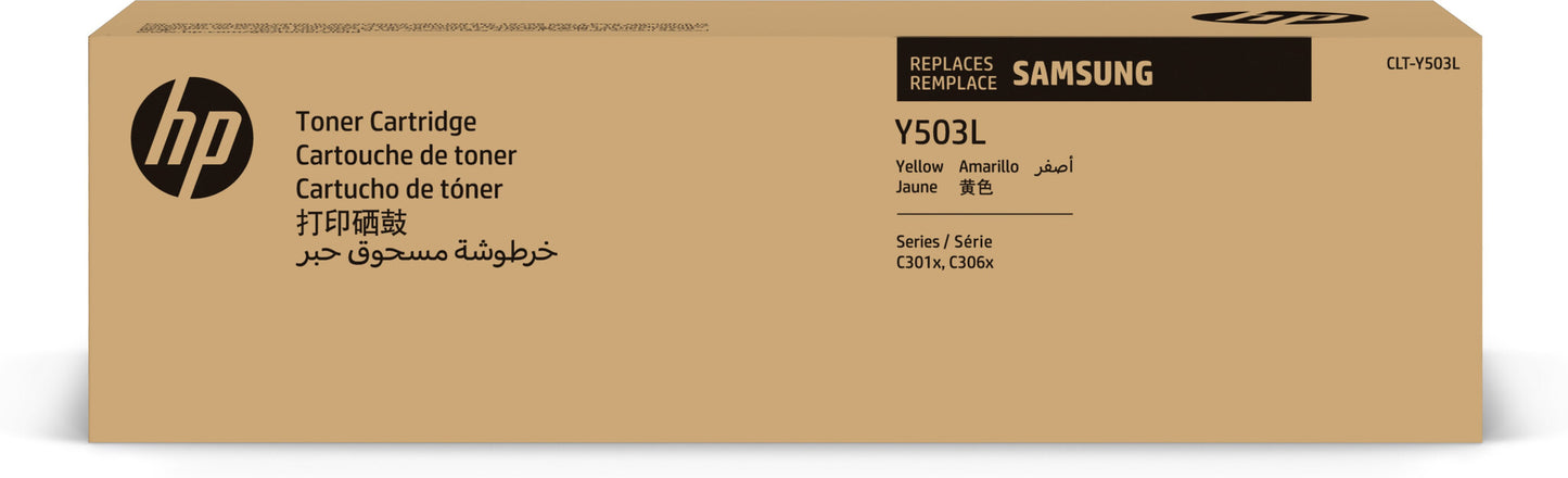 Samsung CLT-Y503L High Yield Yellow Original Toner Cartridge