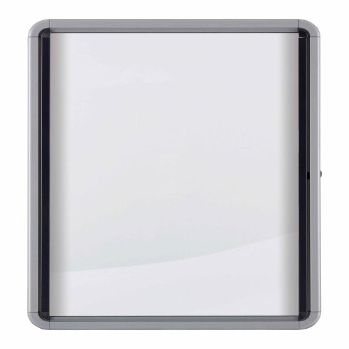 Nobo Premium Plus Magnetic Lockable Notice Board Hinged Door 8xA4