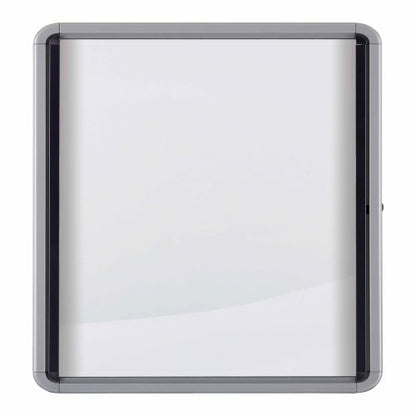 Nobo Premium Plus Magnetic Lockable Notice Board Hinged Door 8xA4