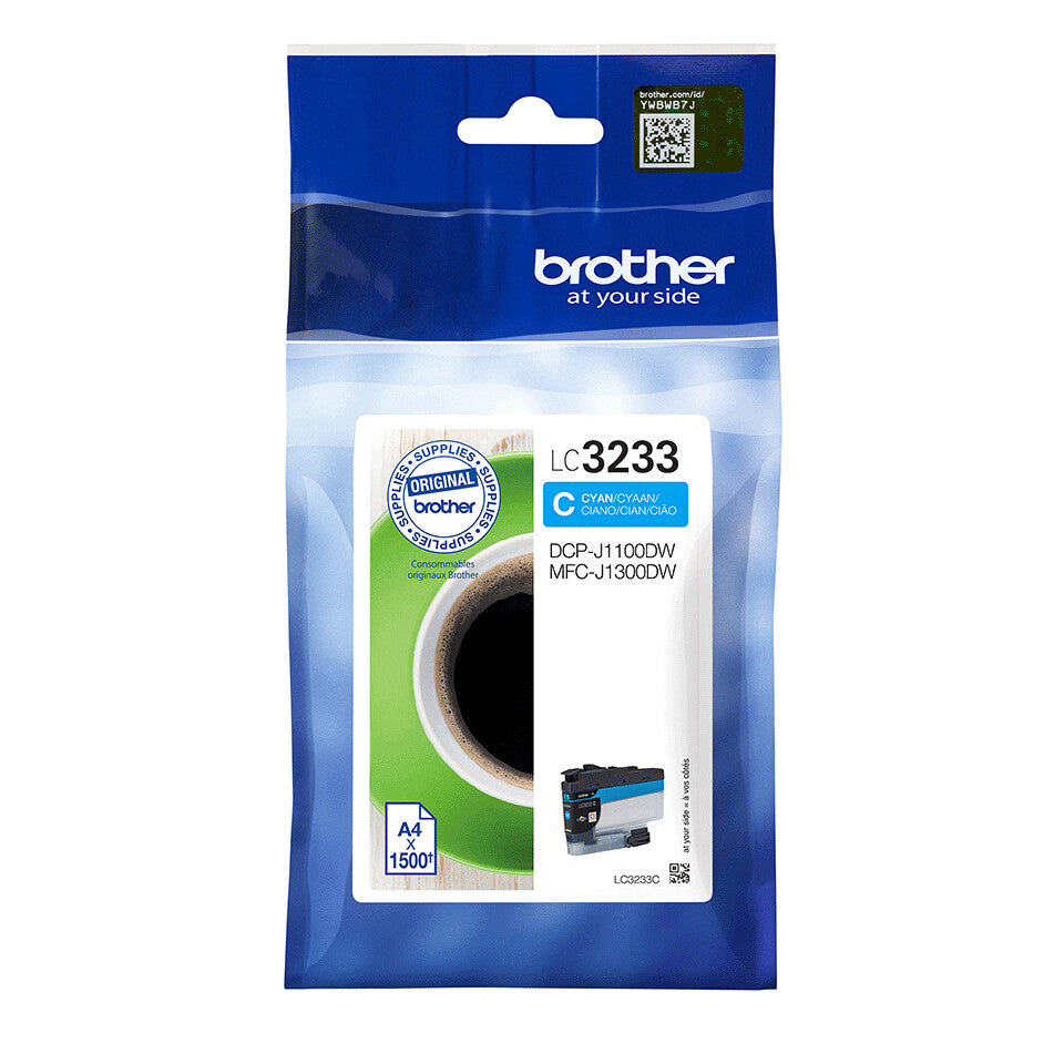 Brother LC3233C ink cartridge 1 pc(s) Original Cyan