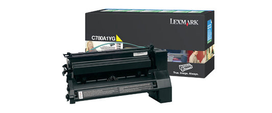 Lexmark C780A1YG toner cartridge 1 pc(s) Original Yellow