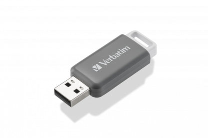 Verbatim V DataBar USB flash drive 128 GB USB Type-A 2.0 Grey