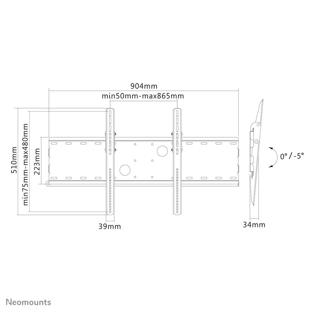 Neomounts tv wall mount