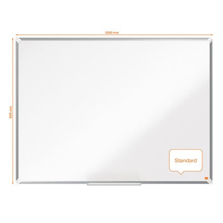 Nobo Premium Plus Steel Magnetic Whiteboard 1200x900mm