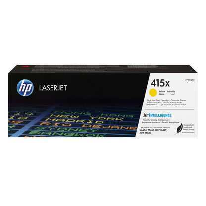 HP 415X High Yield Yellow Original LaserJet Toner Cartridge