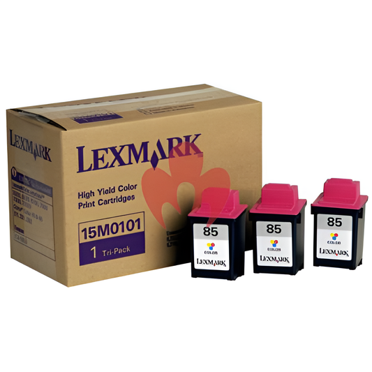 Lexmark Tri-Pack #85 High Yield Color Print Cartridge ink cartridge Original