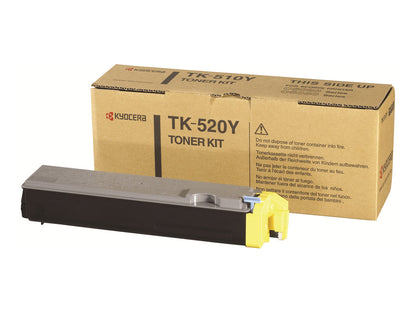KYOCERA TK-520Y toner cartridge 1 pc(s) Original Yellow