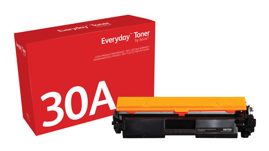 Everyday ™ Black Toner by Xerox compatible with HP 30A (CF230A/ CRG-051), Standard capacity