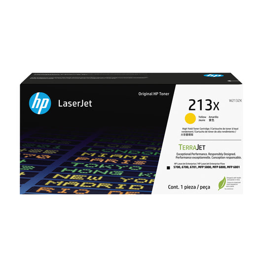 HP 213X Ylw Original LaserJet Toner Crtg