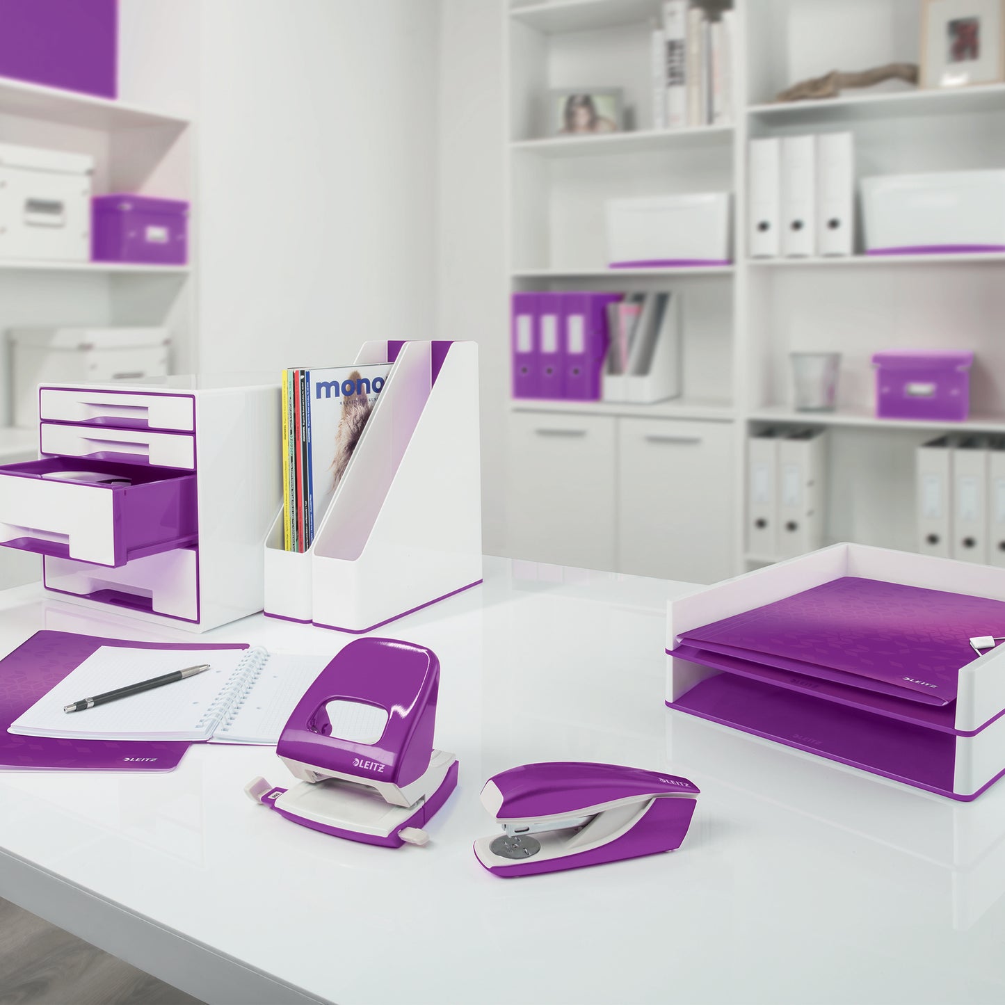 Leitz Stapler WOW 5502 Metal 30 sheets