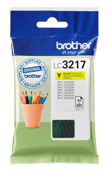 Brother LC3217Y ink cartridge 1 pc(s) Original Yellow