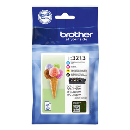 Brother LC3213VAL ink cartridge 4 pc(s) Original Black, Cyan, Magenta, Yellow