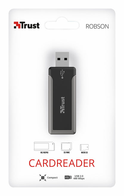 Trust 36-in-1 USB2 Mini Cardreader CR-1350p card reader USB White