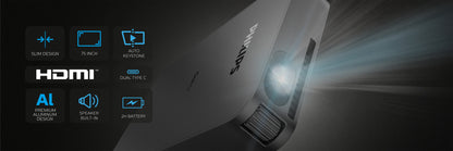 Philips GPX1100/INT data projector Short throw projector DLP 1080p (1920x1080) Grey