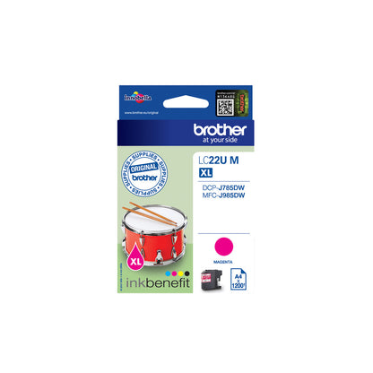 Brother LC22UM ink cartridge 1 pc(s) Original Magenta