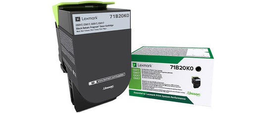 Lexmark 71B20K0 toner cartridge 1 pc(s) Original Black