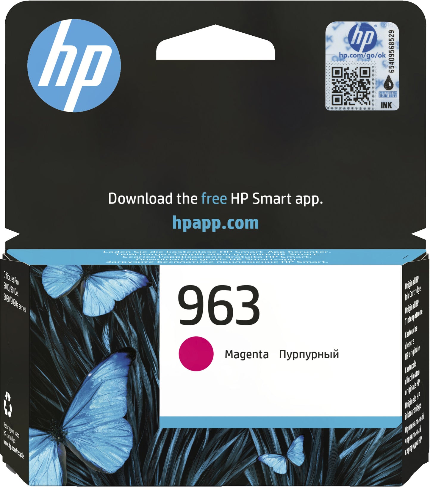 HP 963 Magenta Original Ink Cartridge