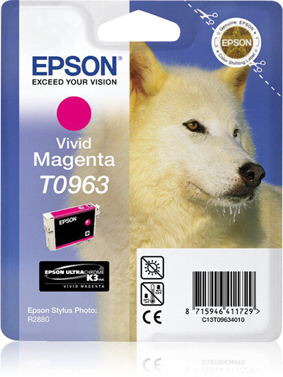 Epson Husky Singlepack Vivid Magenta T0963