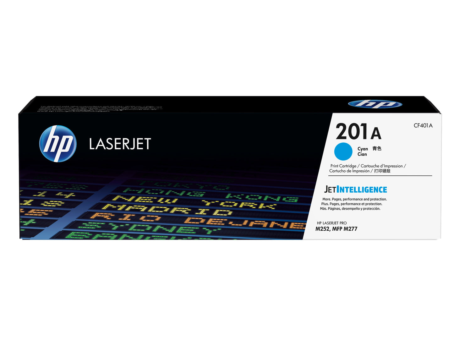 HP 201A Cyan Original LaserJet Toner Cartridge