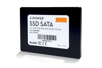 2-Power 256GB SSD 2.5 SATA 6Gbps 7mm, SSD2042B