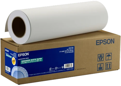 Epson Singleweight Matte Paper Roll, 36" x 40 m, 120g/m²