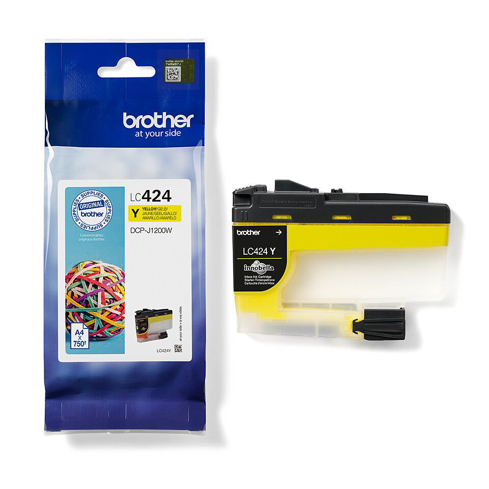 Brother LC424Y ink cartridge 1 pc(s) Original Yellow