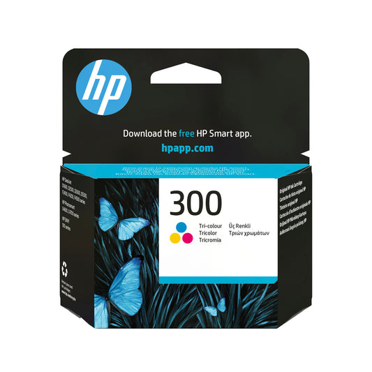 HP 300 Tri-color Original Ink Cartridge