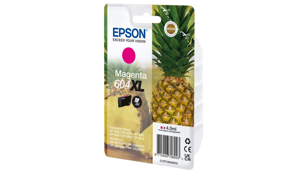 Epson 604XL ink cartridge 1 pc(s) Original High (XL) Yield Magenta