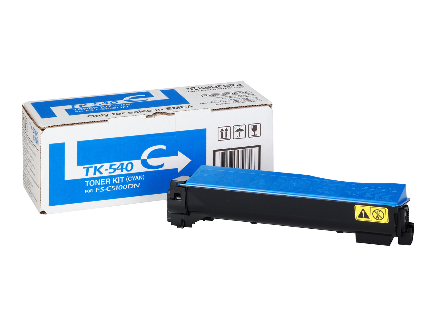 KYOCERA TK-540C toner cartridge 1 pc(s) Original Cyan