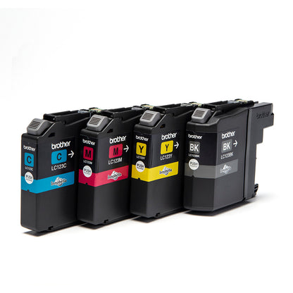 Brother LC-123VALBP ink cartridge 4 pc(s) Original Black, Cyan, Magenta, Yellow