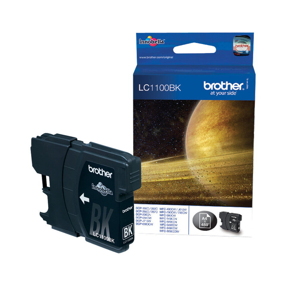 Brother LC1100BK ink cartridge 1 pc(s) Original Black