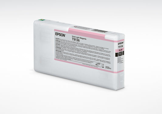 Epson T9136 Vivid Light Magenta Ink Cartridge (200ml)