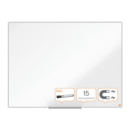 Nobo Impression Pro Lacquered steel Magnetic Whiteboard 120x90cm
