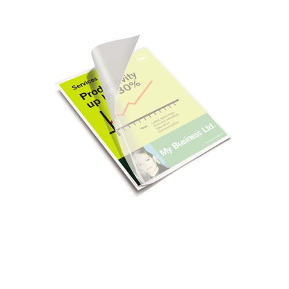 GBC Lamination Pouch A4 High Speed 75 Micron