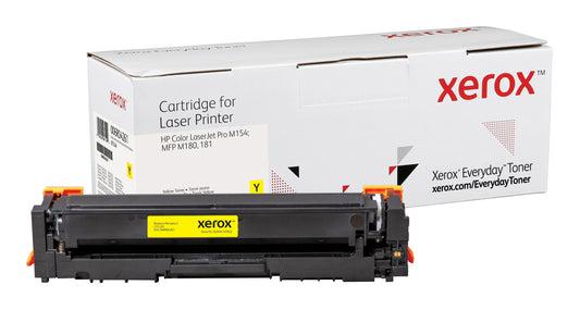 Everyday ™ Yellow Toner by Xerox compatible with HP 204A (CF532A), Standard capacity