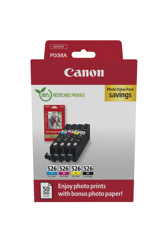 Canon 4540B019 ink cartridge 4 pc(s) Original Black, Cyan, Magenta, Yellow