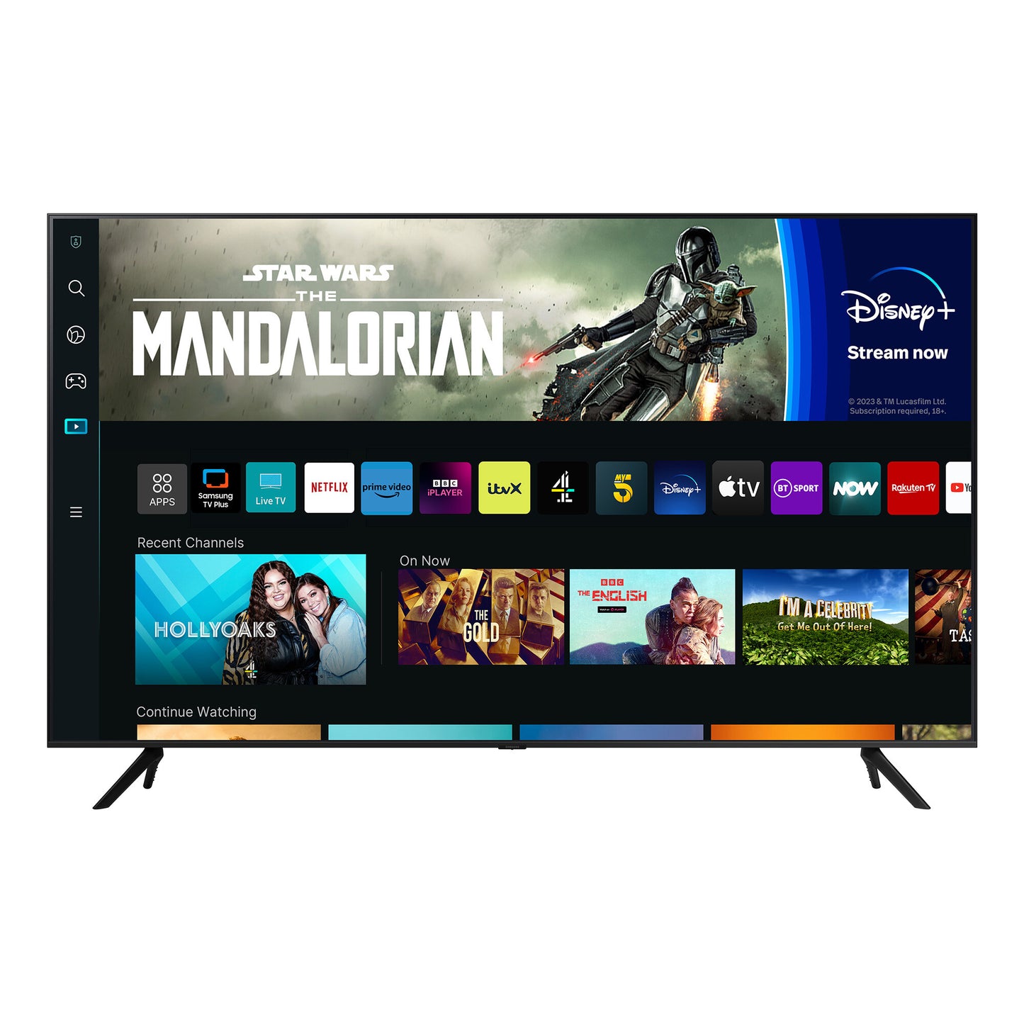 Samsung Series 7 UE65CU7100KXXU TV 165.1 cm (65") 4K Ultra HD Smart TV Wi-Fi Black