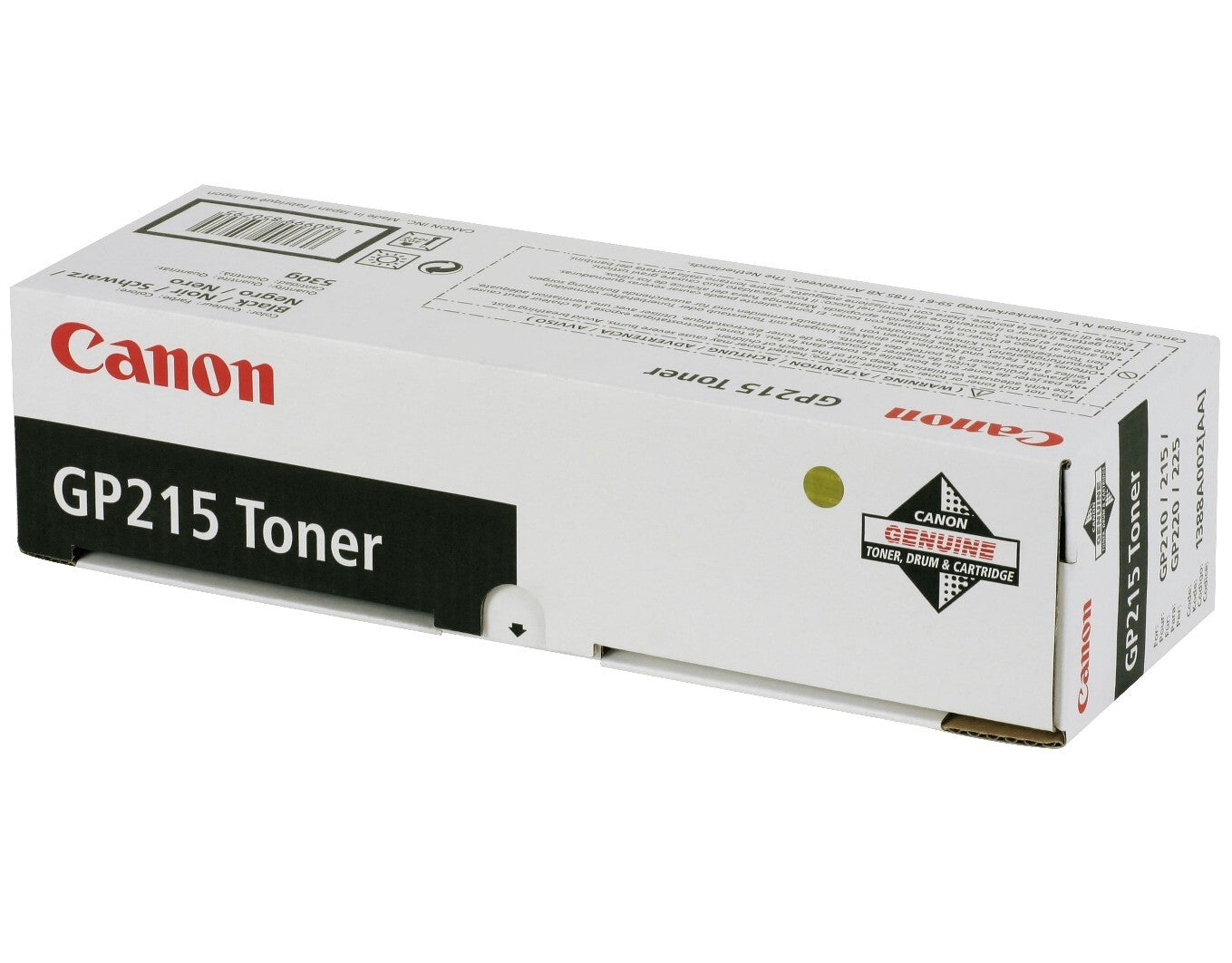 Canon GP215 toner cartridge 1 pc(s) Original Black