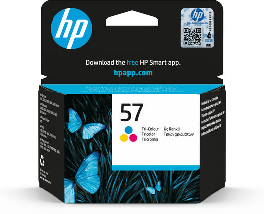 HP 57 Tri-color Original Ink Cartridge