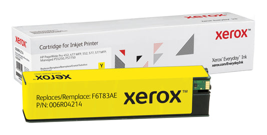 Everyday ™ Yellow Cartridge by Xerox compatible with HP 972X (F6T83AE), High capacity