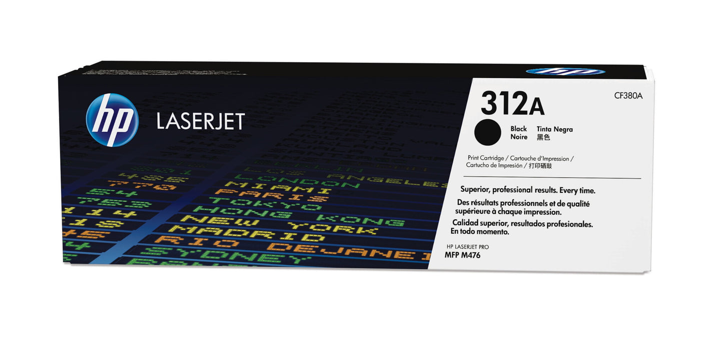 HP 312A Black LaserJet Toner Cartridge